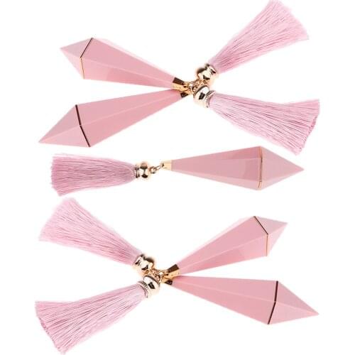 5 Pack Rhombic Empty Lipstick Lip Balm Tubes Bottles Makeup DIY Lip Gloss