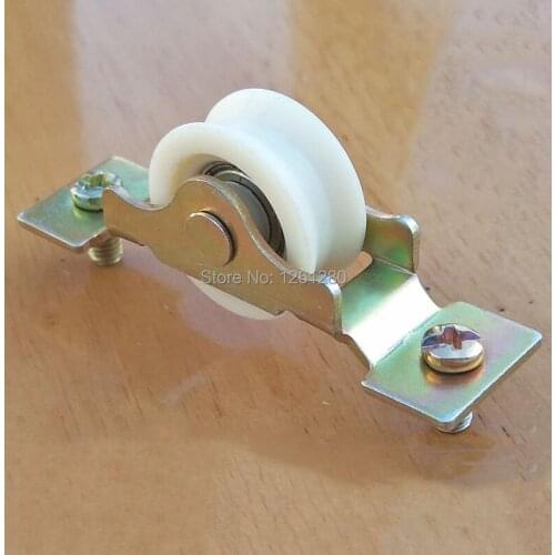 Sliding Door Plastic Steel Window Pulley Glass Aluminum Alloy Brass Wheel Muted Nylon Roller Hardware