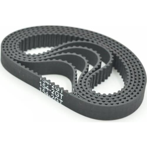 140/150/154, 2GT Timing Belt, W=3/6/9mm, Teeth 70/75/77, GT2 Closed-Loop Synchronous Belt 140-2GT 150-GT2 154-2GT