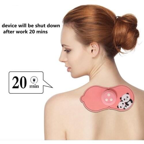 Christmas gift ems massage relax neck back waist full body massager machine