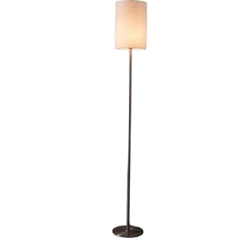 Nordic Simple Standing Lamp for Living Room Corner Floor Lamp Creative Hotel Restaurant Art Deco Floor Light Fabric Bedside Lamp