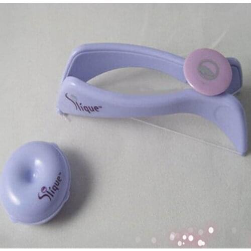 Women Plastic Cotton Modern Hair Facial Body Removal Threading Threader Epilator System Slique Design Tools