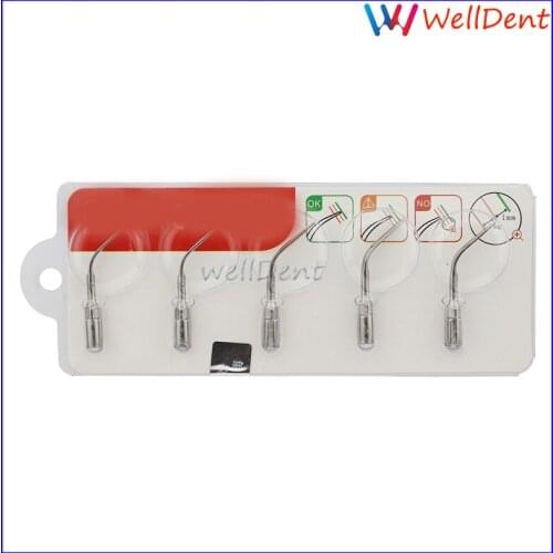 5 Pcs Dental Ultrasonic Piezo Scaler Tips Scaling G3 Compatible with EMS