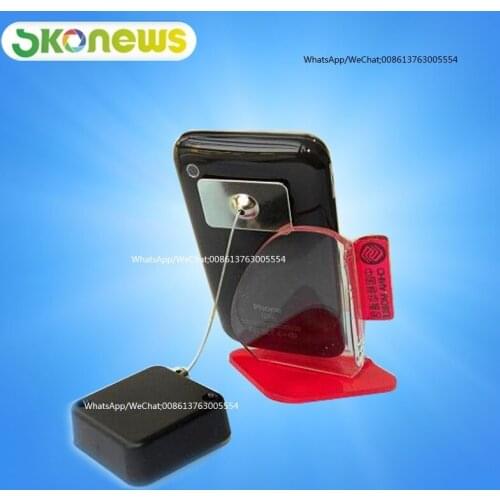 50 pcs Factory Supply ABS Plastic Retractable Anti-theft Pull Box for Retail Display Security Tether Recoiler for phone tablet