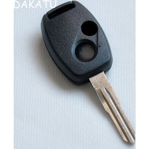 DAKATU 2 Buttons Empty Uncut Remote Key Key Case Shell for Honda Accord Odyssey Remote Shell