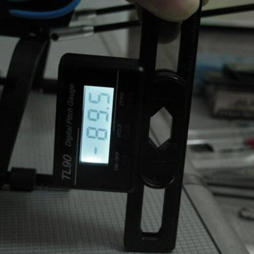 2021 New TL90 Digital Pitch Gauge LCD Backlight Display Blades Angle Measurement Tool