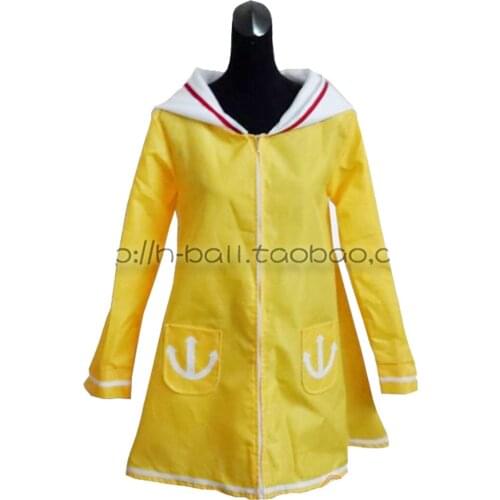 2021 Sega Kantai Collection Kancolle Shimakaze cosplay yuudachi costume Raincoat