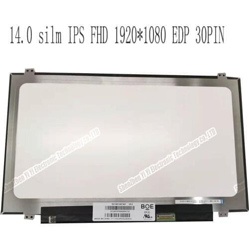 14.0 inch ips lcd matrix 1920 * 1080 SPD1 LP140WF6 SPB3 spB4 N140HCE EBA 30pin For Lenovo T440S laptop lcd screen