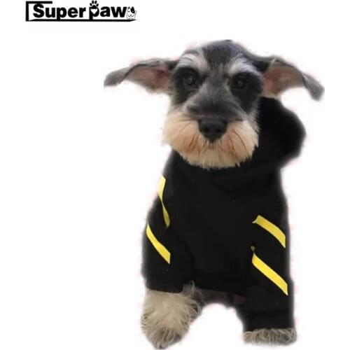 Fashion Dog Clothes Pet Puppy Hoodie Coat Bulldog Schnauzer Chihuahua Jacket for Dogs Cats Warm Apparel Pug Costume SMC01