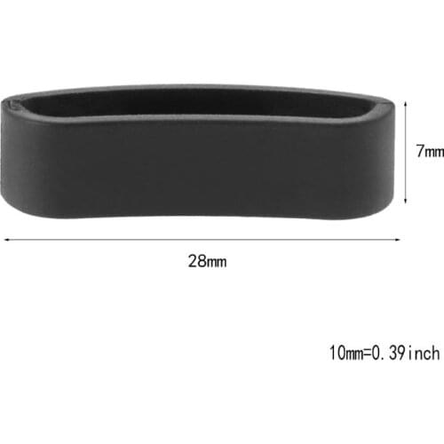 2021 New Luxury Rubber Security Watch Wristband Clasp Ring Loop Fastener for suunto CORE