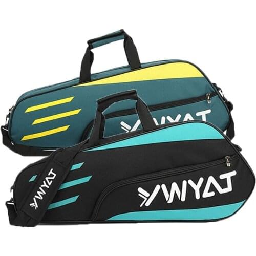 Badminton Bag Outdoor Sports Training Fitness Racket Bags Men Women Large Capacity Nylon Waterproof Badminton Racquet Backpack