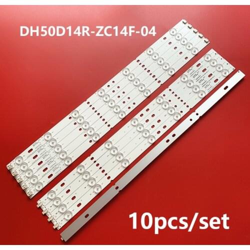 50PCS LED Backlight Strip For SCEPTRE X505BV 50CE1120 DH50D14L DH50D14R-ZC14F-04 303DH500033 303DH500034 CN50HA708