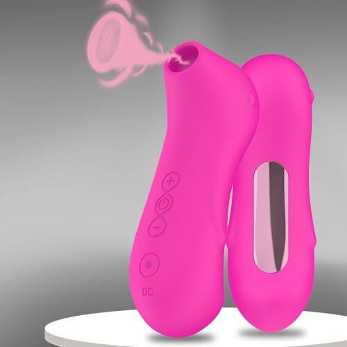 Powerful Clit Sucker Vibrator Tongue Vibrating Nipple Sucking Blowjob Clitoris Stimulator Etotic Sex Toys for Women Masturbator