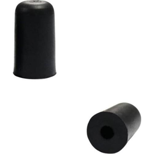 10pcs Cello Double Bass Endpin Tip Protector Tail Pin Case Non-Slip Mat Pad Internal Diameter 6mm Rubber