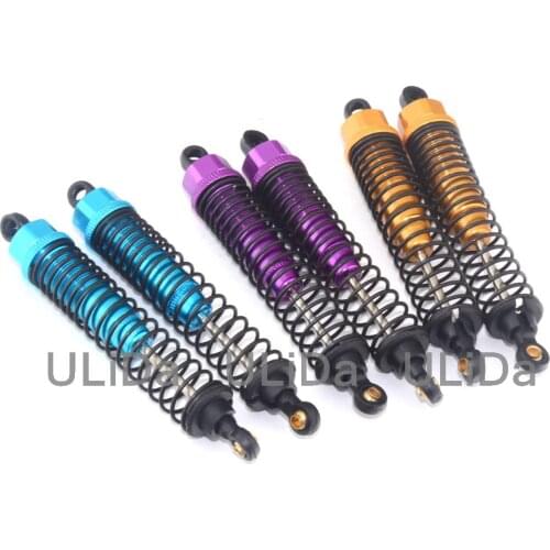 4 x for 1/10 RC for HSP Car Crawler Aluminum Front Rear Shock Absorber Damper 108004 Aluminum 100mm Length High Quality Metal