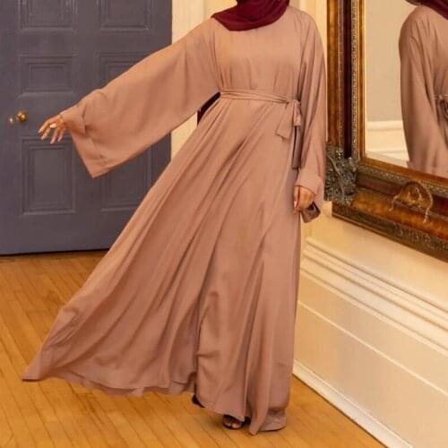 Abaya Dubai Turkey Muslim Fashion Hijab Dress Kaftan Islam Clothing Dresses for Women Vestidos Robe Musulman De Mode
