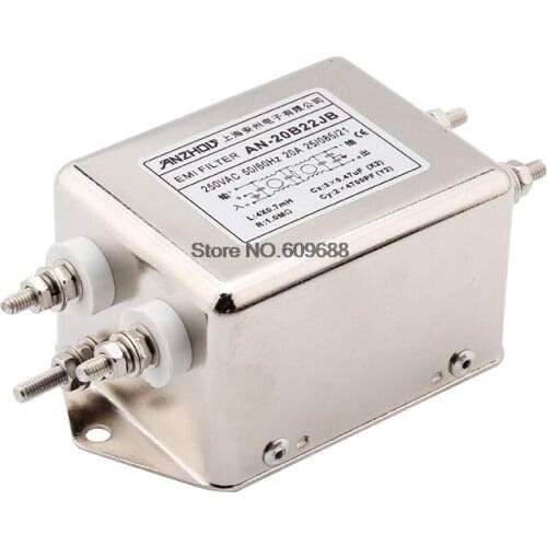 AN-20B22JB 20A 250V Double-Section High-Performance Power Filter PLC Special Filter Inductor
