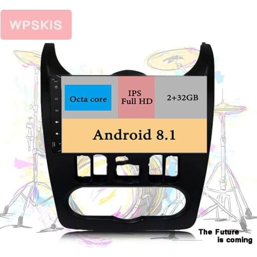 Android 10.0 8core 2GB+32GB Still cool in dash car radio stereo multimedia Player For Renault Dacia Sandero Duster 2008-2012 rds