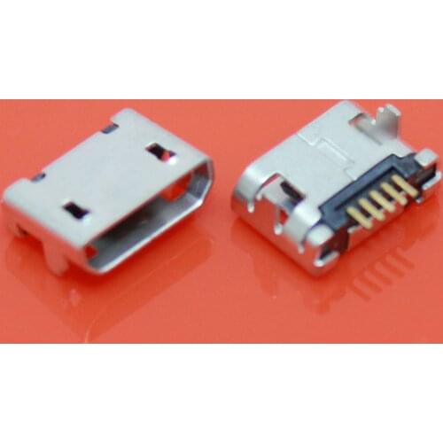Cltgxdd 1PCS Micro USB Jack Socket Connector 5Pin Female 7.2mm Charing Port for Phone Tablet