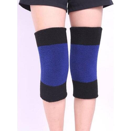 Huanwei Cotton Elastic Warm Knee Pads Breathable Brace Support Thermal Pain Relief