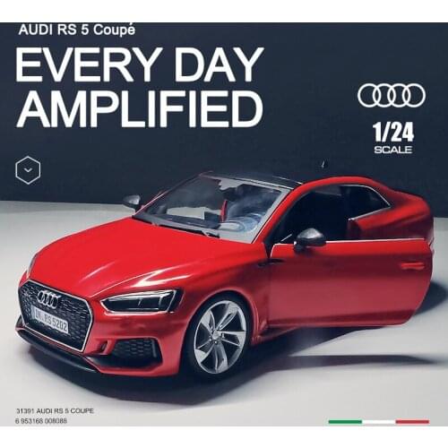1:24 Audi RS5 Coupe Toy Car Model Simulation Alloy Car Model Car Model DecorationChildrens Day Gift Collectors Edition