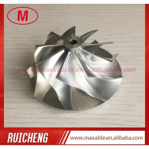 K04 49.62/61.98mm 9+0 blades high performance billet/milling/aluminum 2024 compressor wheel