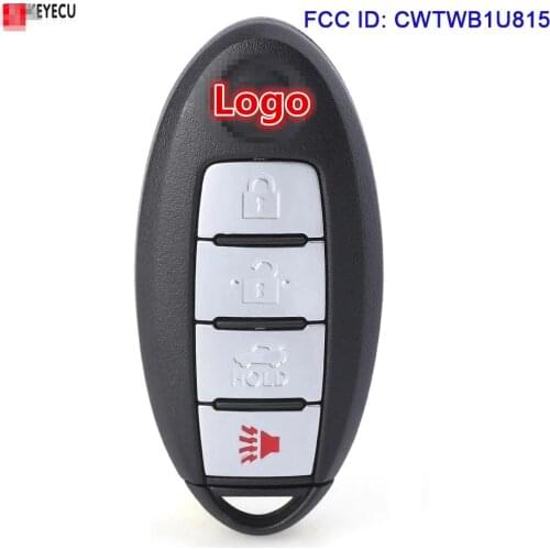 KEYECU for Nissan Sentra Versa 2013 2014 2015 2016 Smart Remote Key Fob 315MHz FCC ID: CWTWB1U815 PCF7952 ID46 Chip