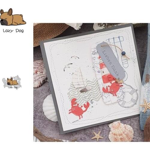 Little Crab Metal Cutting Dies Scrapbooking Stencil DIY Mold Knife Craft Embossing Die Cuts Card Making New Dies For 2020