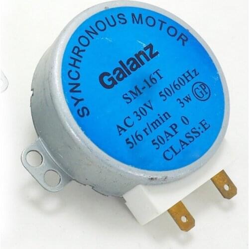 Mircrowave Turn Table Motor AC30V 3W Synchronous Motor SM-16T Microwave Oven Tray Motor for Eletric Cooker,water Heater