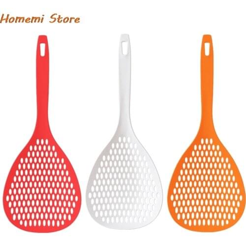 Oval Skimmer Food Filter Cookware Colander Vegetables Noodle Colander Fried Filter Kitchen Strainer Baking Cooking Tools