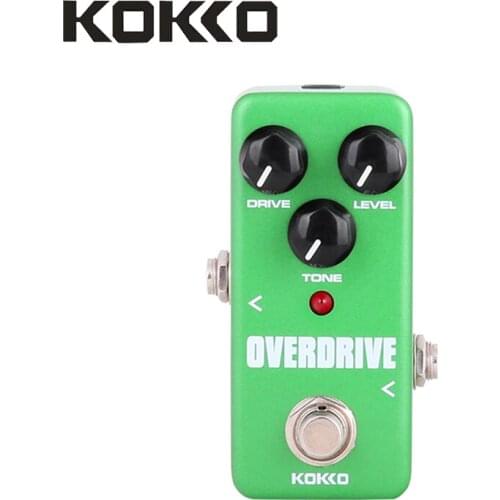 KOKKO FOD3 Mini Overdrive Pedal Portable Guitar Effect Pedal High Quality Guitar Parts & Accessories