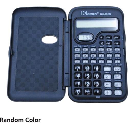 Portable Multifunctional Pocket Handheld Scientific School Student Calculator College With Clock Teaching For Mathematics X0U6