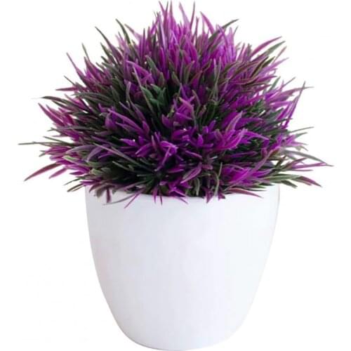 Rtificial Plants Flower Bonsai Home Garden Office Hotel Bedroom Living Room Desktop Ornament Fake Plants Potted Bonsai