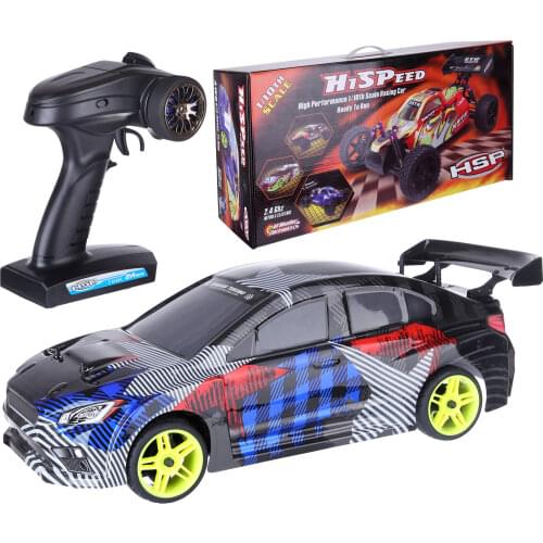 HSP 94122 1:10 4WD Nitro Two Speed Sports Car 18CXP 2.4G Wireless Remote Control Car For Children Educational Toys - RTR Version