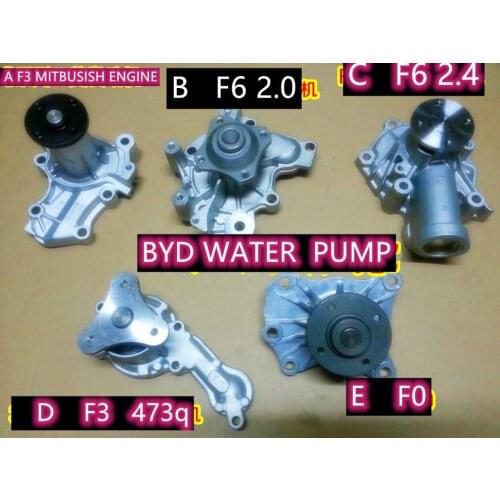Water pump for byd f0 f3 f6