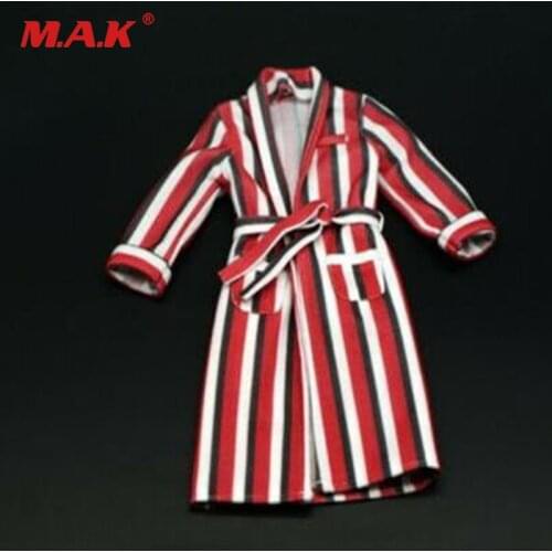 1/6 Deadpool Funny Striped Pajamas Clothes Fit 12inch Male Figure Body Toys Doll In Stock