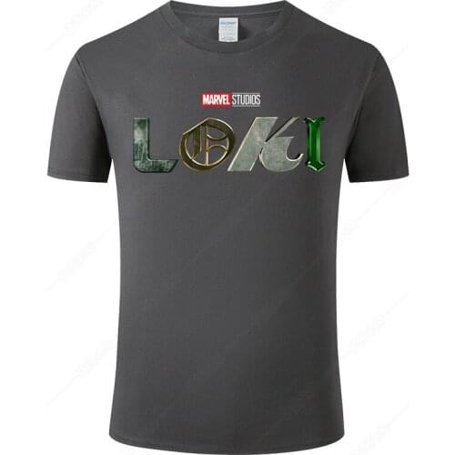 2021 Fashion Loki Laufeyson T Shirt Men Summer Cotton O-Neck Short Sleeve Cool Print Tops Tee Homme Clothing J99