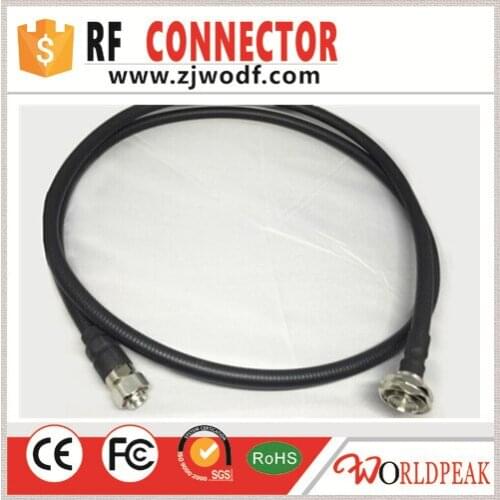 Free shipping 1pcs 7/16 DIN male to 4.3/1.0 mini din male connector with 3 Meter 1/2" superflex Jumper cable assembly rf pigtail