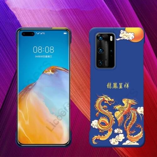 Case for Huawei Mate 40 30 Pro Plus P40 P30 Nova 8 7 SE Relief Floral Embroidery Borderless Tassel Silicone PC Cover Capa Shell