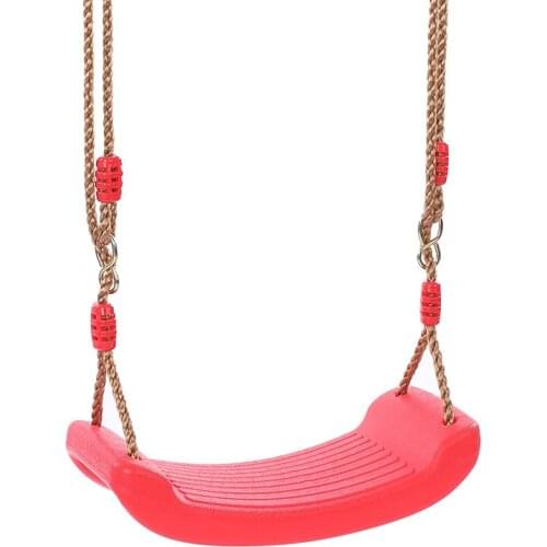 Kids Indoor Outdoor Fun U Type Playground Swing Seat Swingset with Rope Baby Backyard Tree Swing for Children Toys