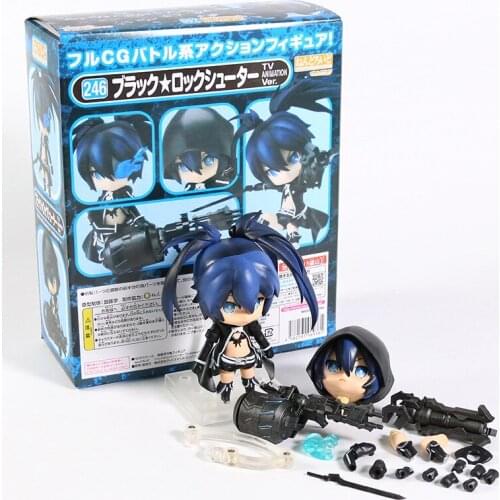Black Rock Shooter 246 TV Animation Ver Action Figurine PVC Cute Toys Model Doll Brinquedos