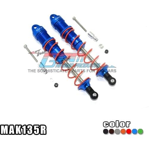 GPM ALUMINUM REAR ADJUSTABLE DAMPERS 135MMRM For 1/8 ARRMA OUTCAST 6S BLX STUNT TRUCK RC Upgrade