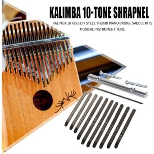 Kalimba Key Thumb Piano 8 Keys For Kalimba DIY Replacement Accessory Musical Instrument Parts Music Tools Guitar Accessories
