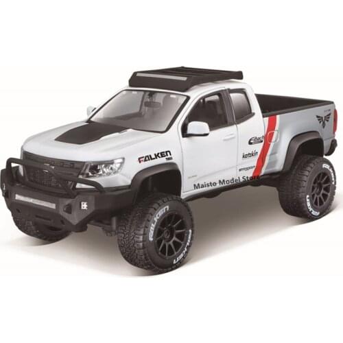 Maisto 1:24 OFF-Road Series 2017 Chevrolet Colorado ZR2 Highly-detailed die-cast precision model car Model collection gift