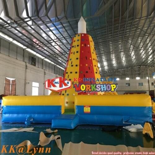 10x10m New Commercial Inflatable Rock Climbing Wall For Children And Adults
