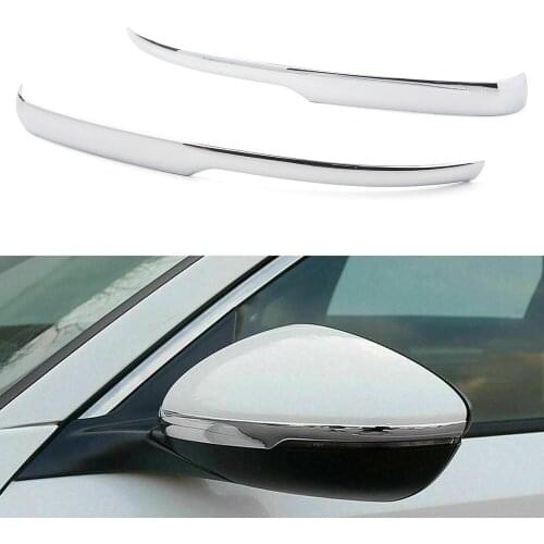 Car Side Rearview Mirror Cover Moulding Trim For Honda Accord X MK X Saloon 2018 2019 2Pcs Chrome ABS Accessories