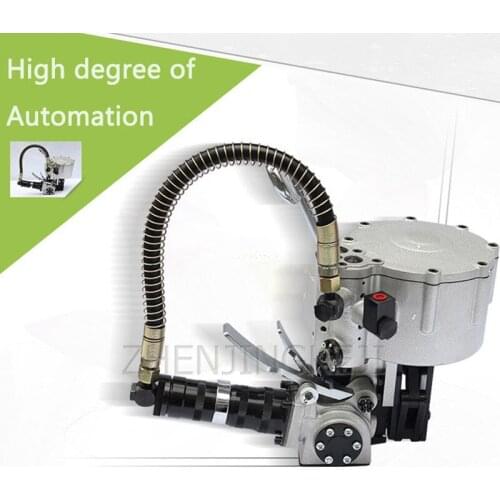 Pneumatic Steel Belt Strapping Machine Tools Iron Sheet Baler Fully Automatic Metal Logistics Factory Industry Packing Equipment