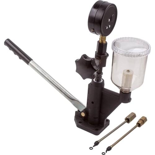 Diesel Injector Nozzle Tester Pop Pressure Tester Dual Scale 600-8000 PSI BAR Garage Car Truck Repair Tools