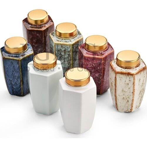 Keepsake Urns Funeral Urns for Human Ashes Pet Cat Dog Urns Ceramic Urn Offin Box Funeral Ashes Urn Adult