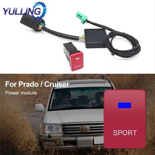 YULLING Power Module Accelerator Auto Optimized Improve Throttle for Prado 2010+ Land Cruiser 2008